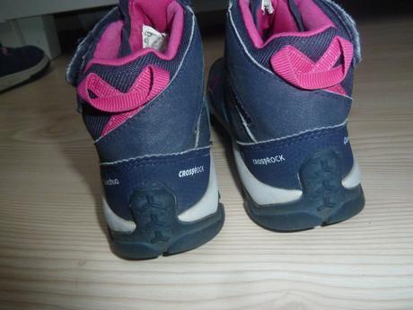 Turistické boty, nepromokavé, decathlon, 33