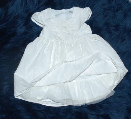 Slavnostní sváteční společenské dívčí šaty, mothercare,80