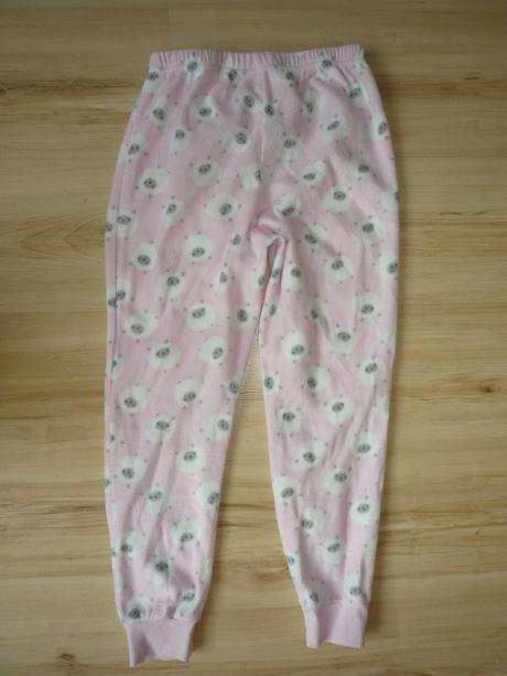 Lehké flísové tepláky/kalhoty na spaní s ovečkami, st. bernard,134