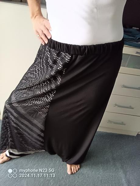 Harémky-nasrávačky kalhoty+overal zn."mat.", 