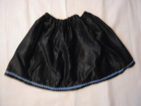 Sukně satén vel uni 6-10 let, 122 / 128 / 134 / 140