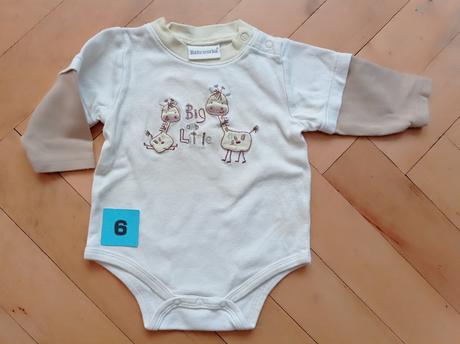 Body dlouhý rukáv 62, lupilu,62