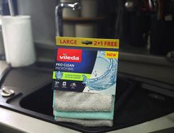 Vileda Pro Clean mikrohadřík 2+1 ks