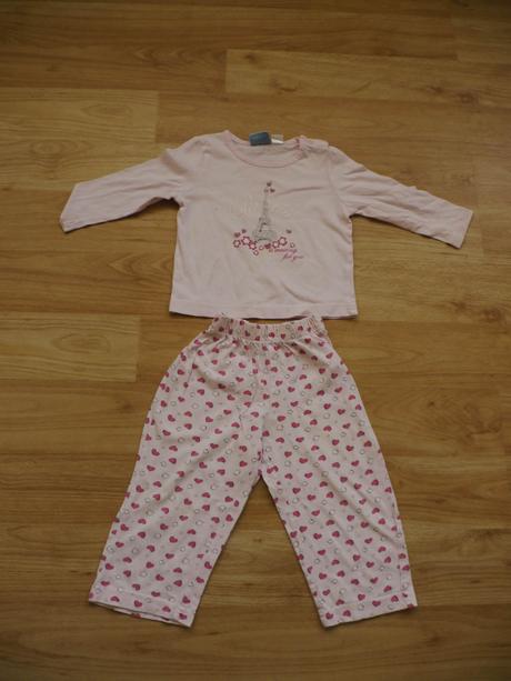 Pyzamko 74/80 ruzove, lupilu,74