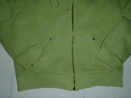 Luxusní měkoučká zelená mikina guga, guga jeans,m