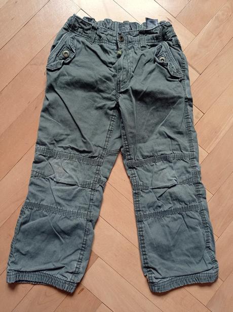 Kalhoty podšité bavlnou 110 h&m, h&m,110