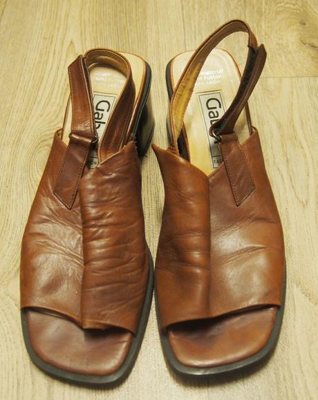 Dámské letní kožené sandály, sandálky gabor vel.39, gabor,39