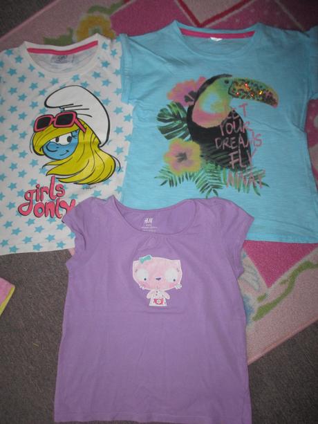 Tričko se šmoulinkou 116/122, 116