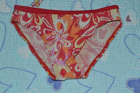 Červené plavky plavečky, c&a,116