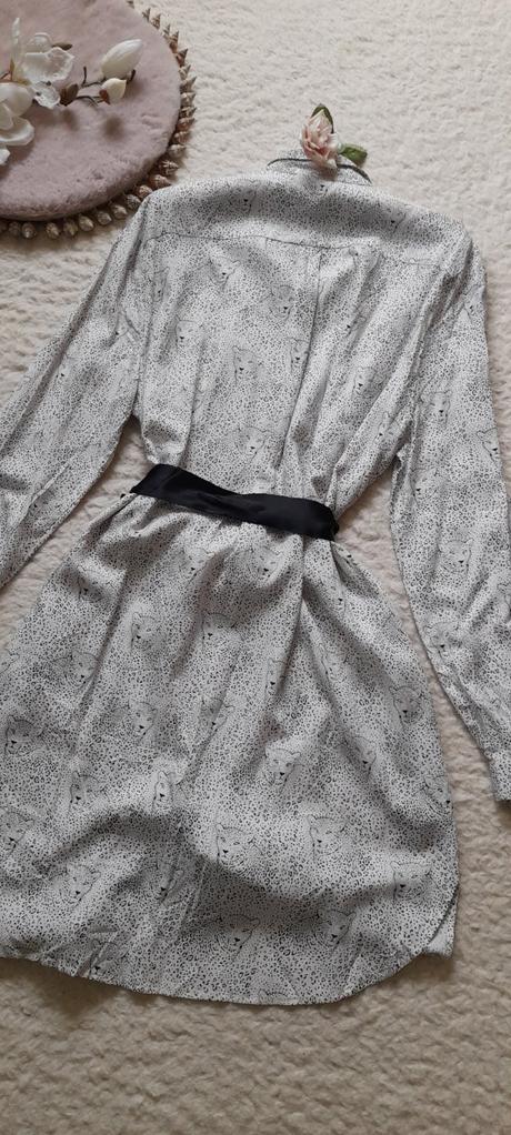 Oliver bonas elegantní košilové šaty s gepardy, 44