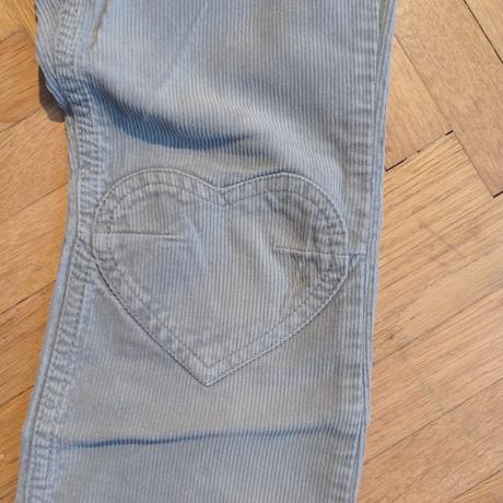 3x kalhoty manžestráky, h&m,116