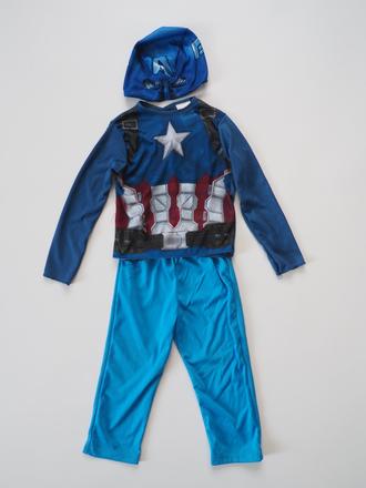 Kostým kapitán amerika vel 104, 