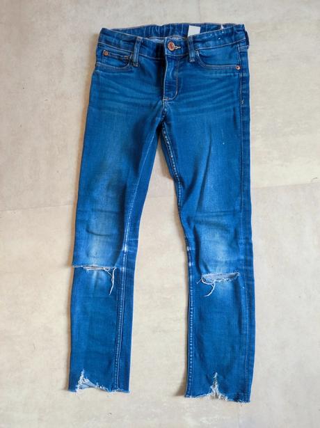 Džíny 128, h&m,128