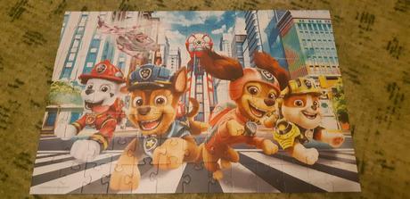 3x puzzle frozen, trolls, tlapková patrola,