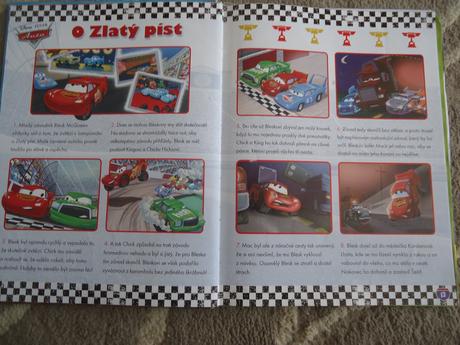 3 knížky cars,
