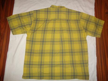 Luxusní hořčicově žlutá košile thomas brown, xxxl