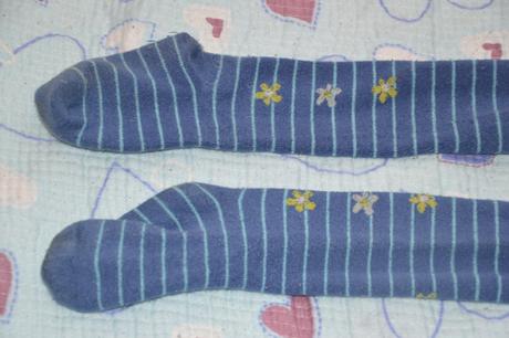 Punčošky punčocháče punčochy pruhované, lupilu,104