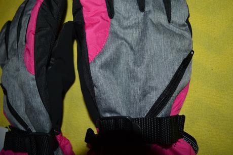 Lyžařské dámské šusťákové prstové rukavice, 36 / 38 / 40