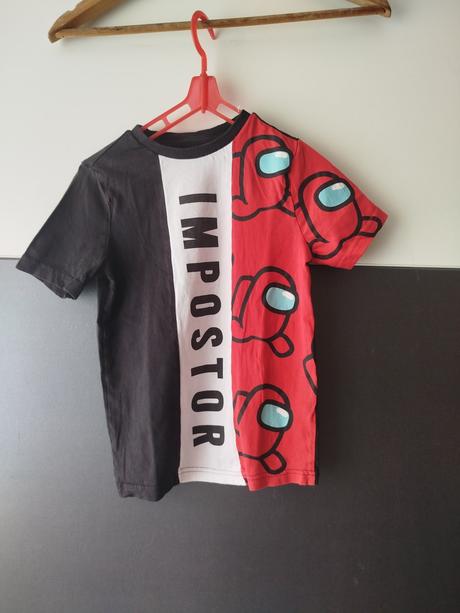 Tričko zn. among us vel.116, 116