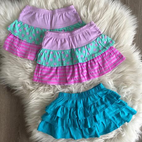 Sukničky s kraťásky (2 - 3 roky) - 3 ks, 98