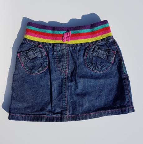 F103 dívčí riflová sukně vel. 98-104, 98