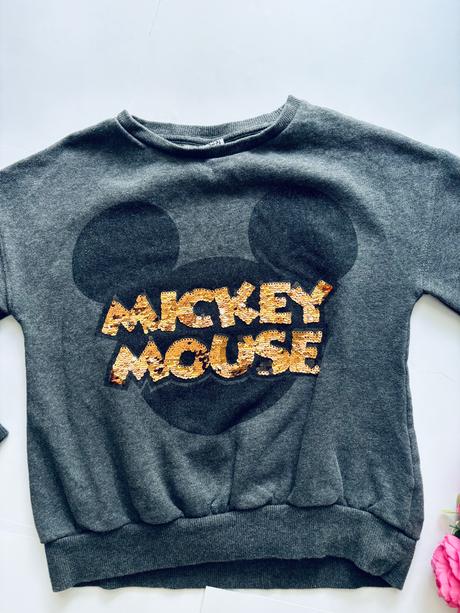 K1/ mikina crop next/ minnie - v.9 let, next,134