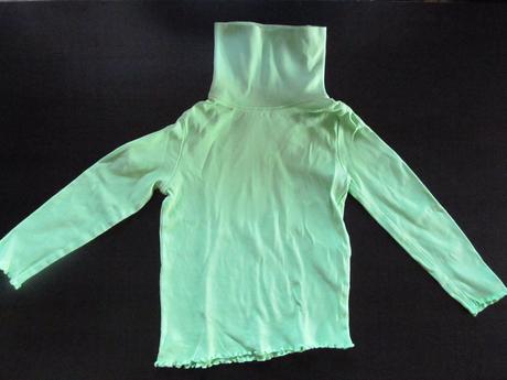 Dívčí rolák lupilu zelený, vel. 98/104, lupilu,98