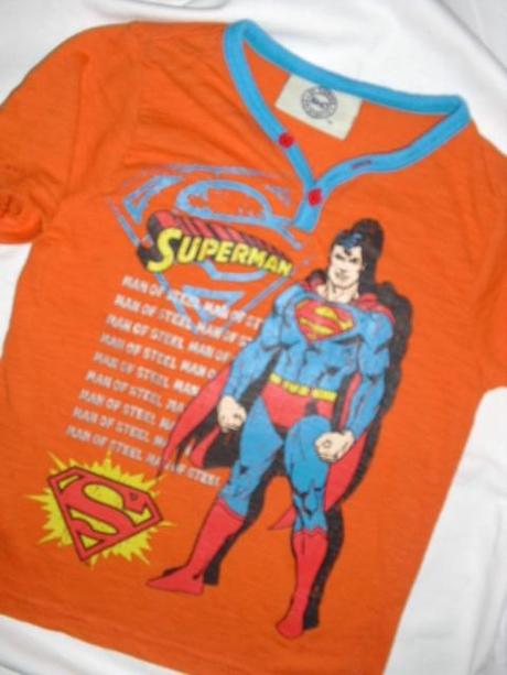 Super oranžové tričko pro milovníky supermana, 104