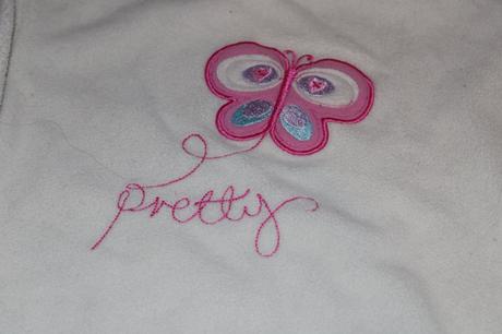 Dívčí teplá mikina - mikinka motýlek pretty, george,86