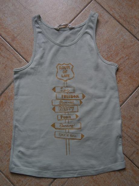 Tílko, h&m,134