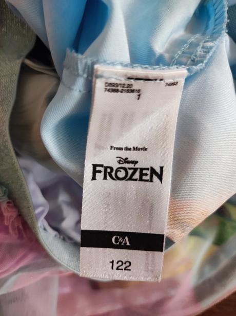 Sukně frozen vel. 122, c&a,122