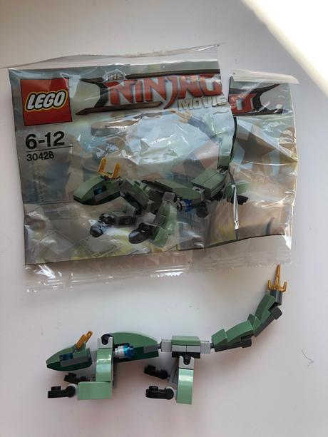 Lego ninjago 30428 green ninja mech dragon, 