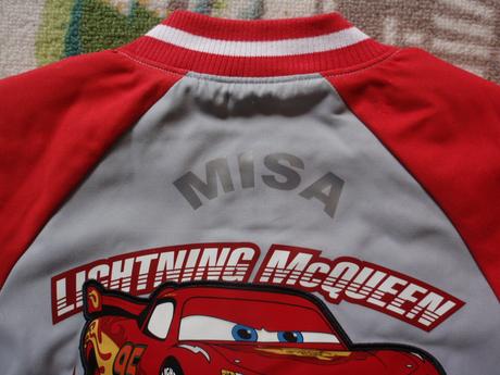 Cars-mcqueen 95 bunda-bundička jaro/podzim "míša", disney,116