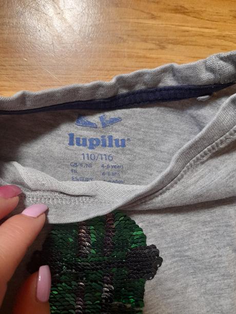 Trička přeměňovací lupilu, vel. 110/116, lupilu,110