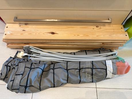 Ikea kura dětská postel se stanem, šířka (cm): 90,délka (cm): 200