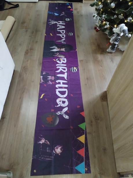 Wednesday výzdoba narozeninová,