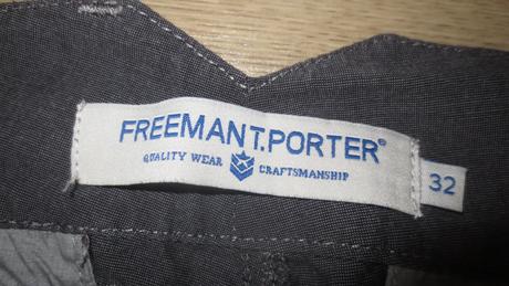 Plátěné kalhoty chino freeman t.porter, 38