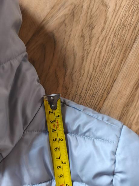 Šedá stříbrná prošívaná bunda, mohito,s