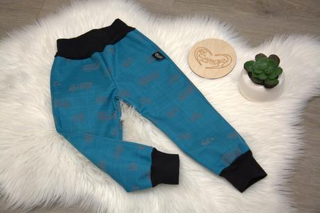 Rostoucí softshellové kalhoty - basic, vel. 80-158, 80 - 158