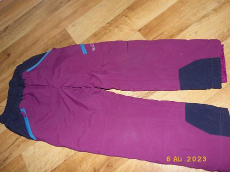 Šusťákové kalhoty, wolf,122