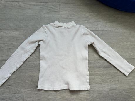 Dívčí bílý rolák c&a, vel. 134, c&a,134