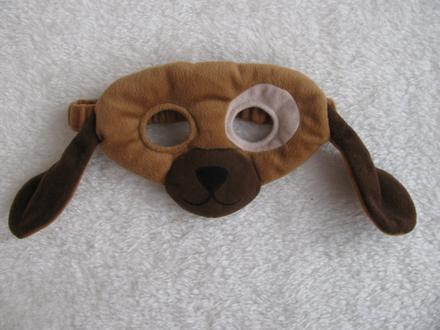 Karnevalová škraboška-maska pejska,