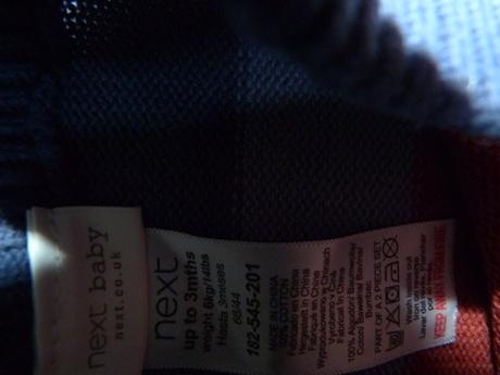 Next úpletové kalhoty vel. 62, next,62