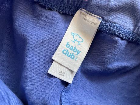 Bavlněné kraťasy, baby club,86