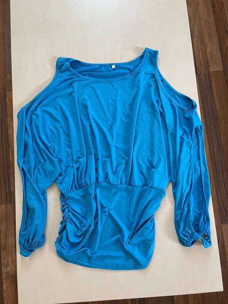 Top/minišaty s prostřiženými rukávy, vel s, s