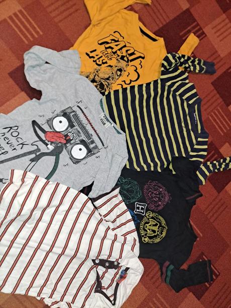 Vel 122 set tricek dl rukav, 122