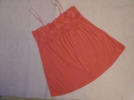 Tričko s tílko s krajkou vel 40/42, 40 / 42