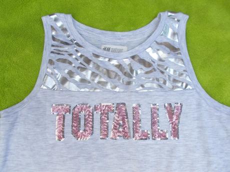 Letní tílko, top h&m, h&m,152