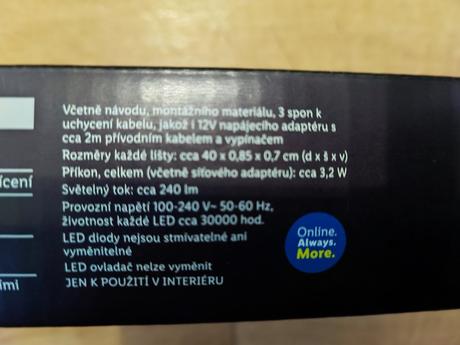 Led světelné lišty, 