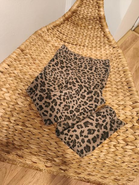 Leopardí džegíny legíny h&m, h&m,110